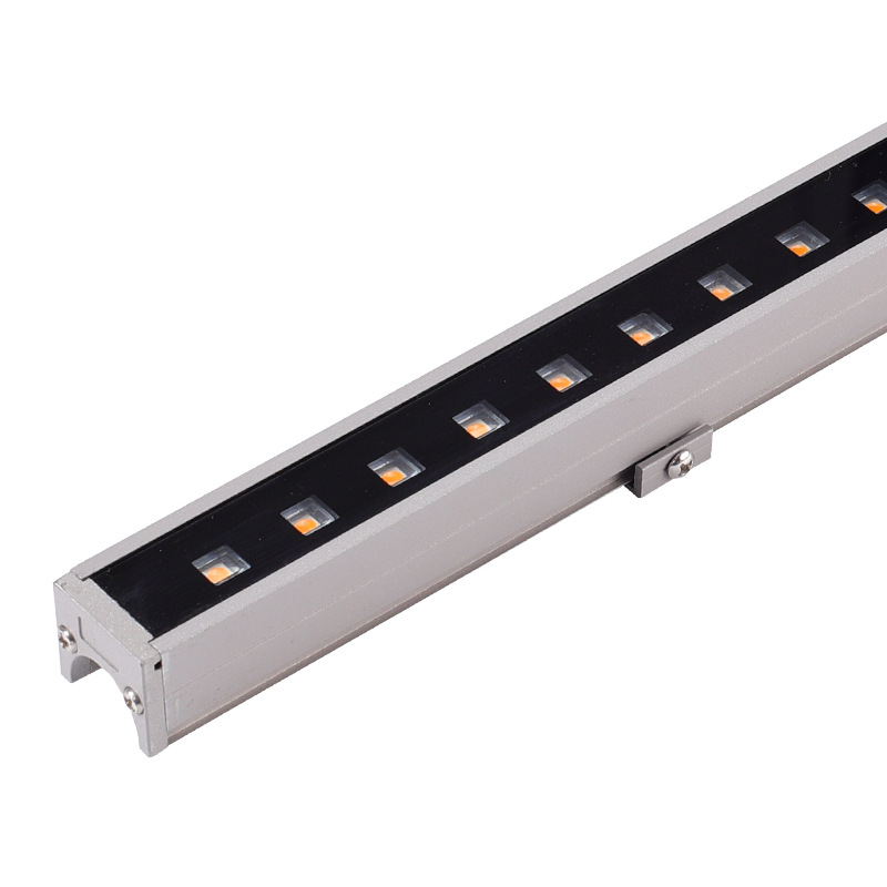 led anti-glare light strips, outdoor 24V waterproof project, municipal cultural tourism exterior wall wall-washing lights, seven-color contour lights Item Picture