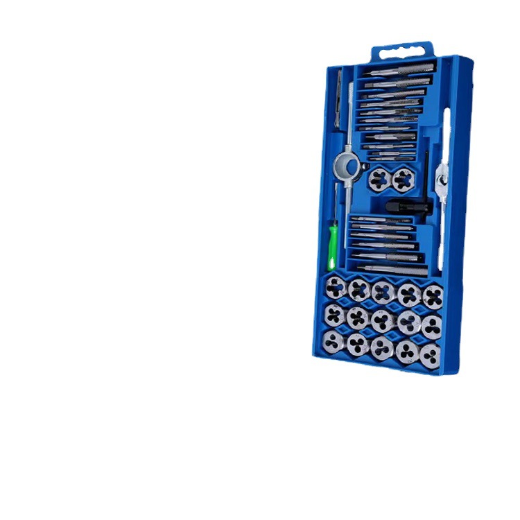 Manufacturer's 40-piece tap and die set 40PC metric tap tap and die set (small frame) injection molding Item Picture