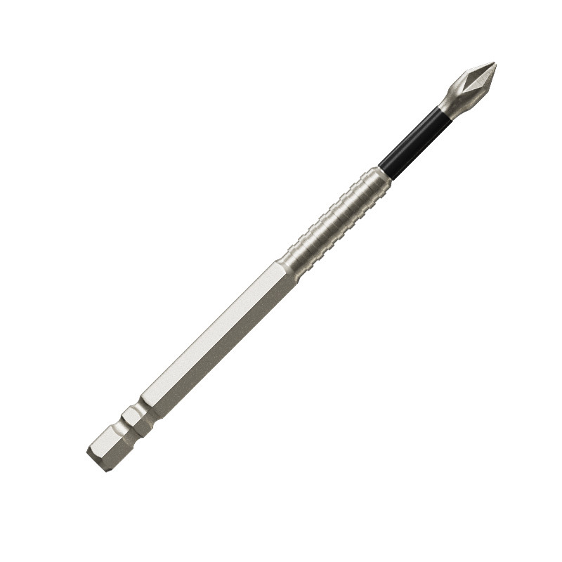 K5 threaded, impact-resistant, anti-slip, cross-shaped strong magnetic electric drill head, electric screwdriver, super hard hexagonal head Item Picture
