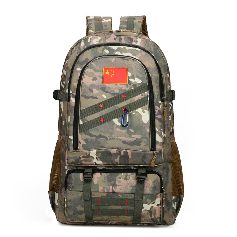 Wholesale outdoor climbing backpacks, men's super large capacity backpacks, women's travel bags, waterproof, lightweight and multi-functional luggage bags Item Picture