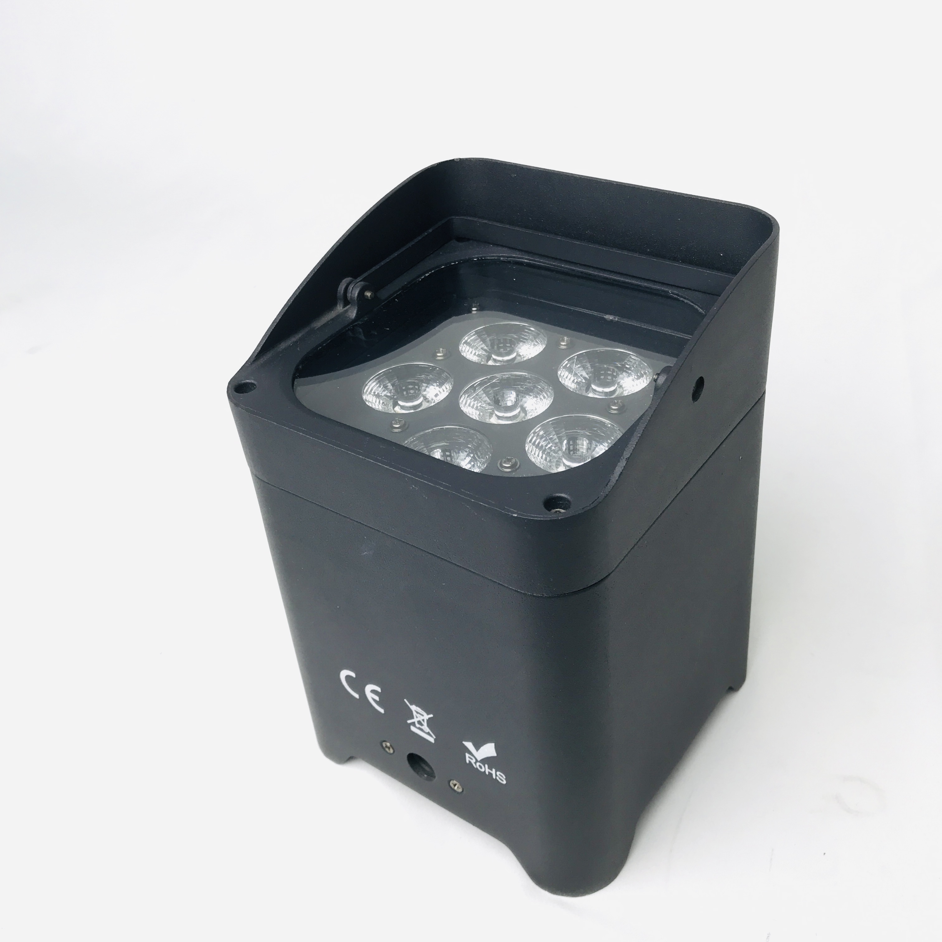 In 2025, A Cross-Border Hit: 6 18W Battery-Powered Handkerchief Lanterns, 6-In-1 Full-Color Dyeing Handkerchief Lanterns, Stage Background Lights, Voice-Controlled App, Portable Handkerchief Lanterns, Wedding Party Effect Lights Item Picture