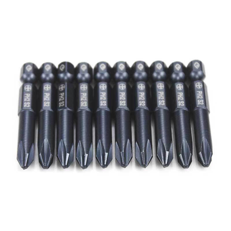High-hardness cross-head S2 industrial-grade strong magnetic screwdriver with an extended air screwdriver bit Item Picture