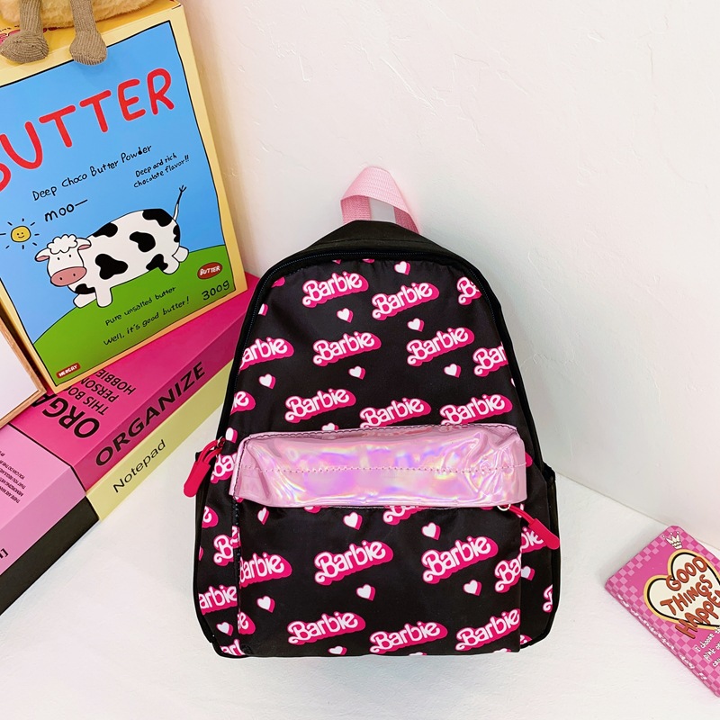 New children's schoolbags, cute cartoon bags for kindergarten babies, casual backpacks for girls and princesses, and trendy backpacks for girls details Picture