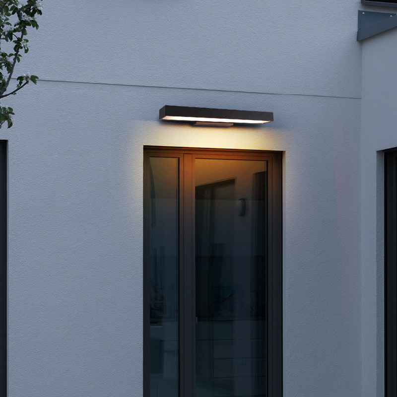 Best-selling wall lamps from the manufacturer: Modern outdoor wall lamps, waterproof storefront lamps, ultra-bright stainless steel wall lamps, and villa entrance storefront lamps Specification drawing