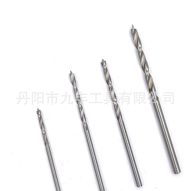 HSS three point woodworking drill 1.9/2/1.5/1.8/2.2/2.5/2.8/3.0 cage hole without a child Item Picture