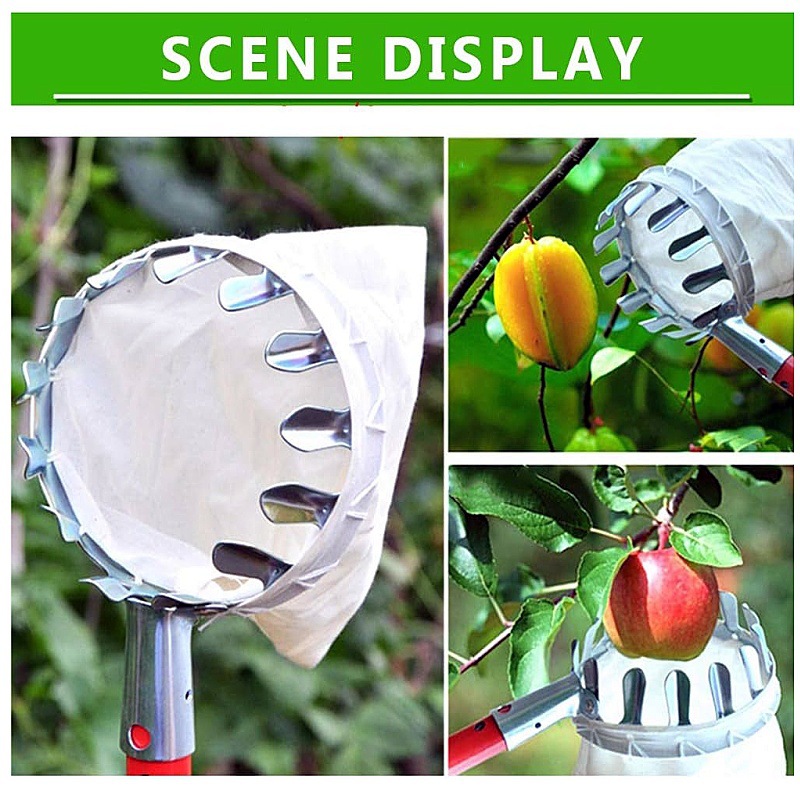 Fruit picking magic tool, adjustable fruit picker, garden tool, apple and plum picking, high-altitude fruit picker, fruit picking device Specification drawing