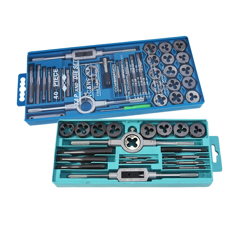 Wholesale of tap and die sets in various specifications, including 12 pieces, 20 pieces and 40 pieces of tap and die sets Item Picture