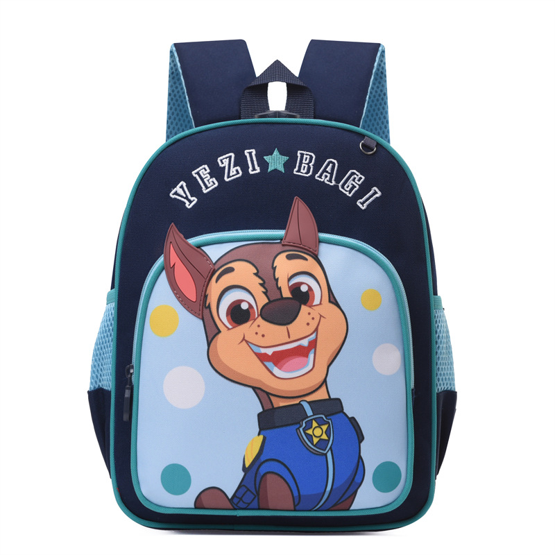 2024 New lightweight Paw Patrol puppy cute backpack for boys and girls in kindergartens, high-quality macarons Item Picture