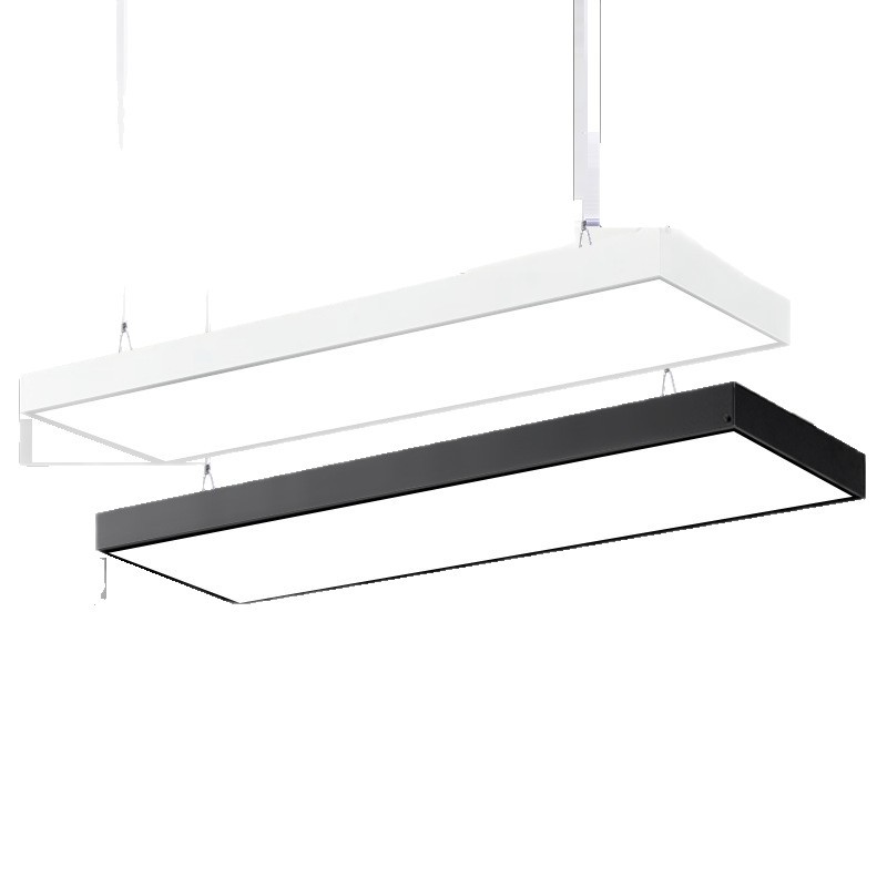 led strip lights, long strip lights, square tube lights, 110V classroom, supermarket, commercial office lights, hanging line lights, strip lights Item Picture
