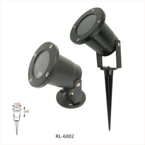 RL-6002-100 large floor lamp housing MR16/GU10 indoor and outdoor park and square floor lamp lighting full figure