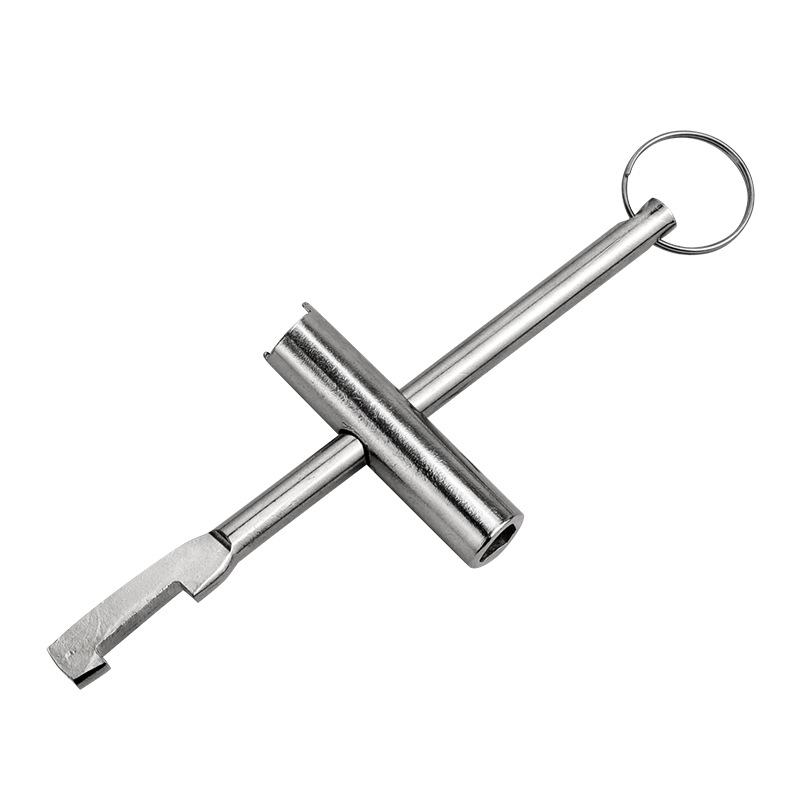 Wholesale supply of water meter front valve key, inner triangle key, wrench switch lock, gate valve key Item Picture