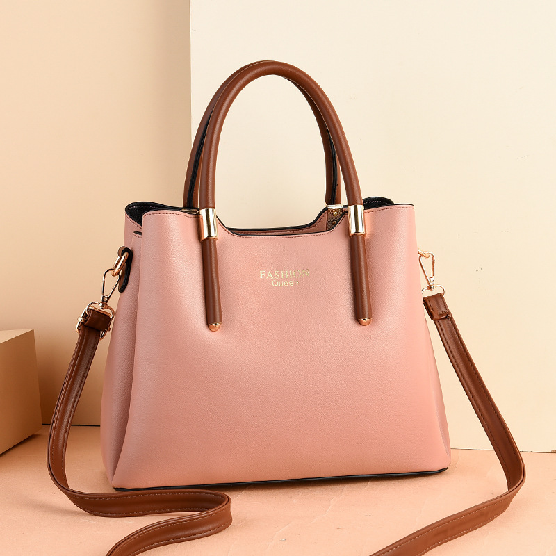 Factory direct sales of foreign trade women's handbags, 2022 new style versatile middle-aged mom bags, crossbody bags, large capacity bags Application Scenario