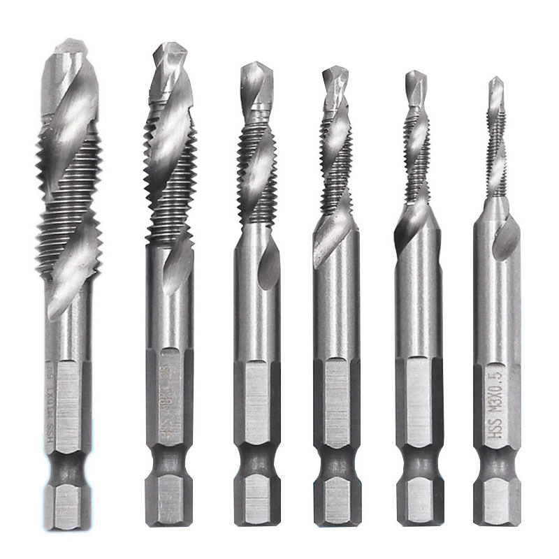 Factory direct sales of machine spiral taps, hand drills, drilling tools, drill bit sets, tools, hexagonal handles, and composite taps Item Picture