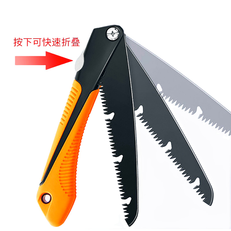 Cross-border sk5 folding saw, garden saw, woodworking saw, pruning saw, fruit tree saw, branch saw, waist saw, camping and garden tools Item Picture