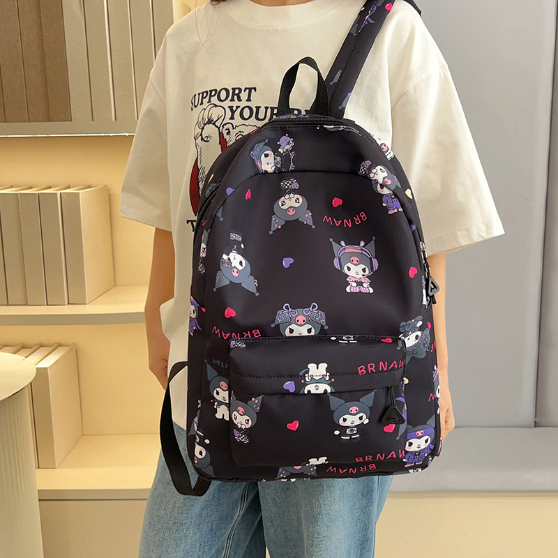 New ins Japanese-style backpack for junior high school girls, cute school bags for college students, primary and secondary school students, and girls' backpacks details Picture