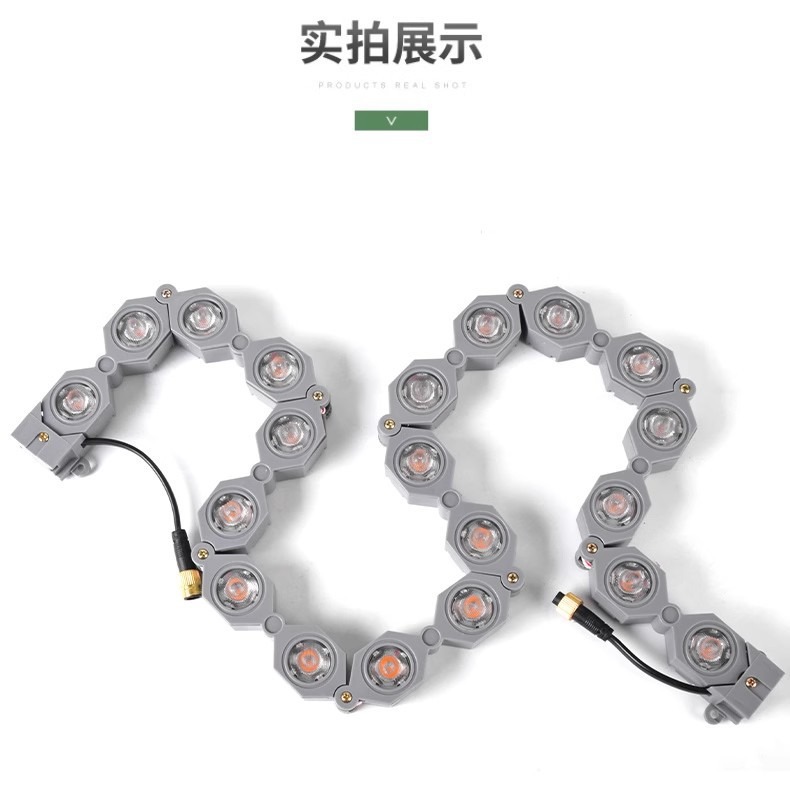 Bendable line lights, flexible led wall-washing lights, outdoor waterproof, foldable and bendable exterior wall cylindrical high-brightness tree-hugging lights Application Scenario