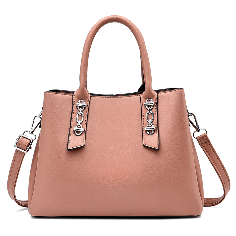 2022 New trendy, simple and elegant handbag for women, fashionable mom bag, large-capacity commuter women's bag Item Picture