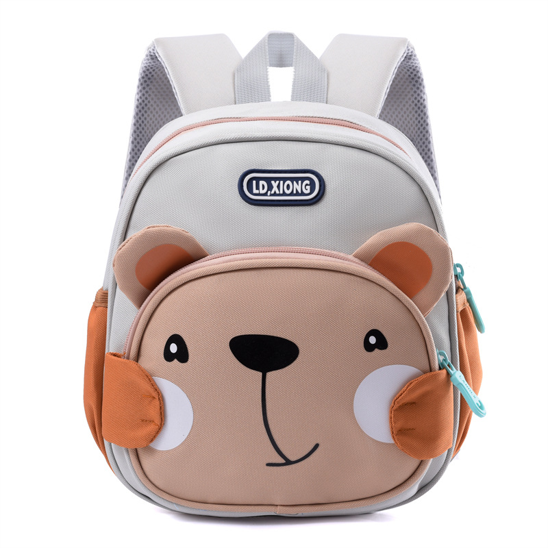 The new 2024 kindergarten schoolbag, little Princess cartoon rabbit backpack, cute bear and cool boy backpack Item Picture