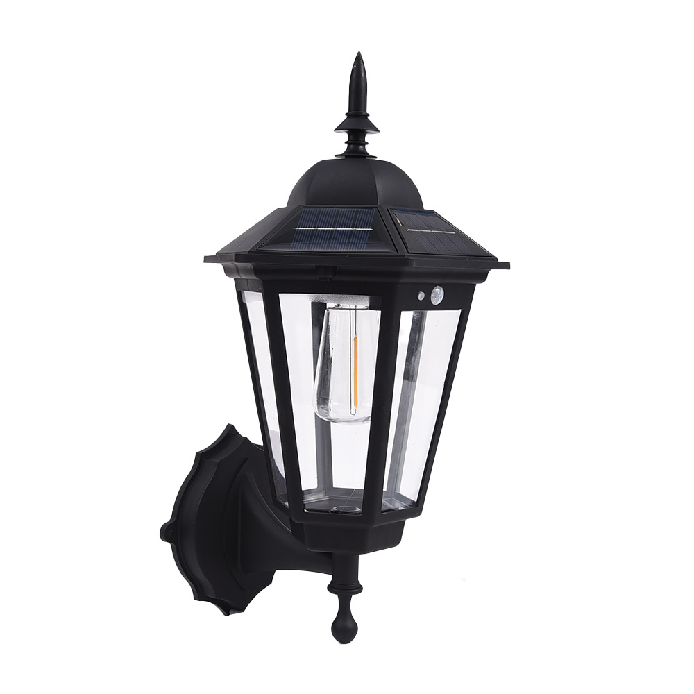 Household solar lamps, outdoor garden lamps, automatic lighting when it gets dark, human-sensing retro wall lamps, road lamps and other lighting fixtures Application Scenario