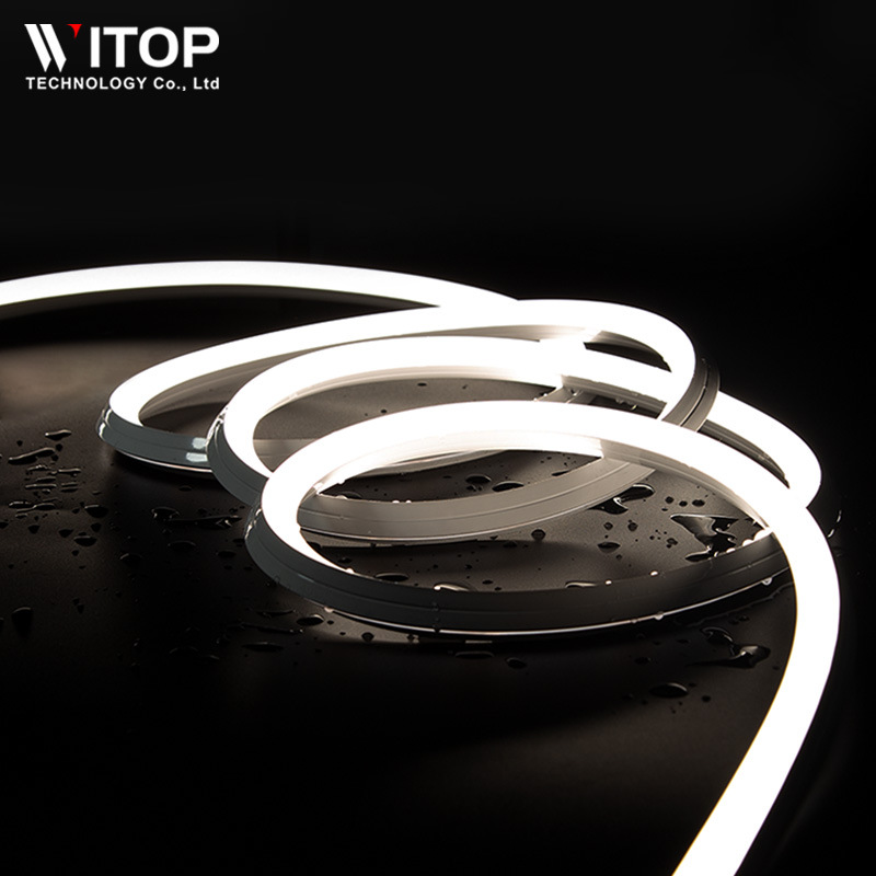 1616 flexible silicone rubber light strip, outdoor waterproof seamless splicing, one-piece extruded IP67 cultural tourism landscape step light strip Specification drawing