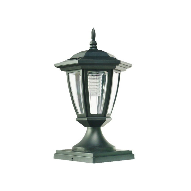 Cross-border solar column lights, column head lights, outdoor waterproof led garden lights, fence, pagoda, garden wall led lights Item Picture
