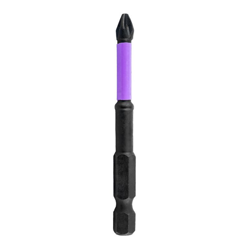 Upgraded anti-slip impact bit, high-hardness hand drill, electric screwdriver, alloy steel with magnetic cross bit Item Picture