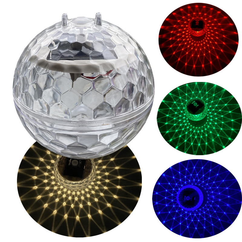Outdoor solar water float lights, pond floating lights, magic ball lights, courtyard decorative lights, pool lights, landscape lights details Picture