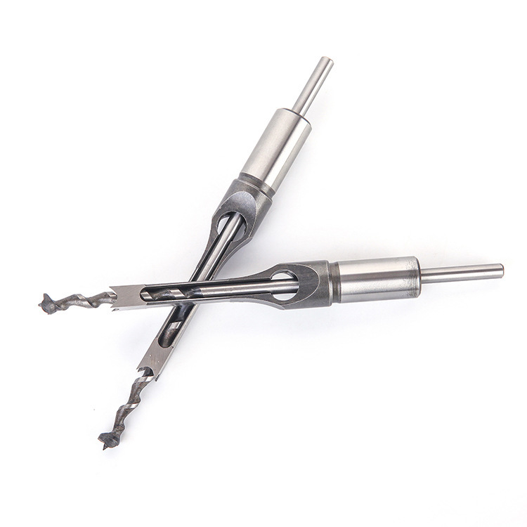 Mortise Chisel Bit high-end woodworking square hole drill, square hole drill bit, corner tenon drill, square tenon drill, corner chisel Specification drawing