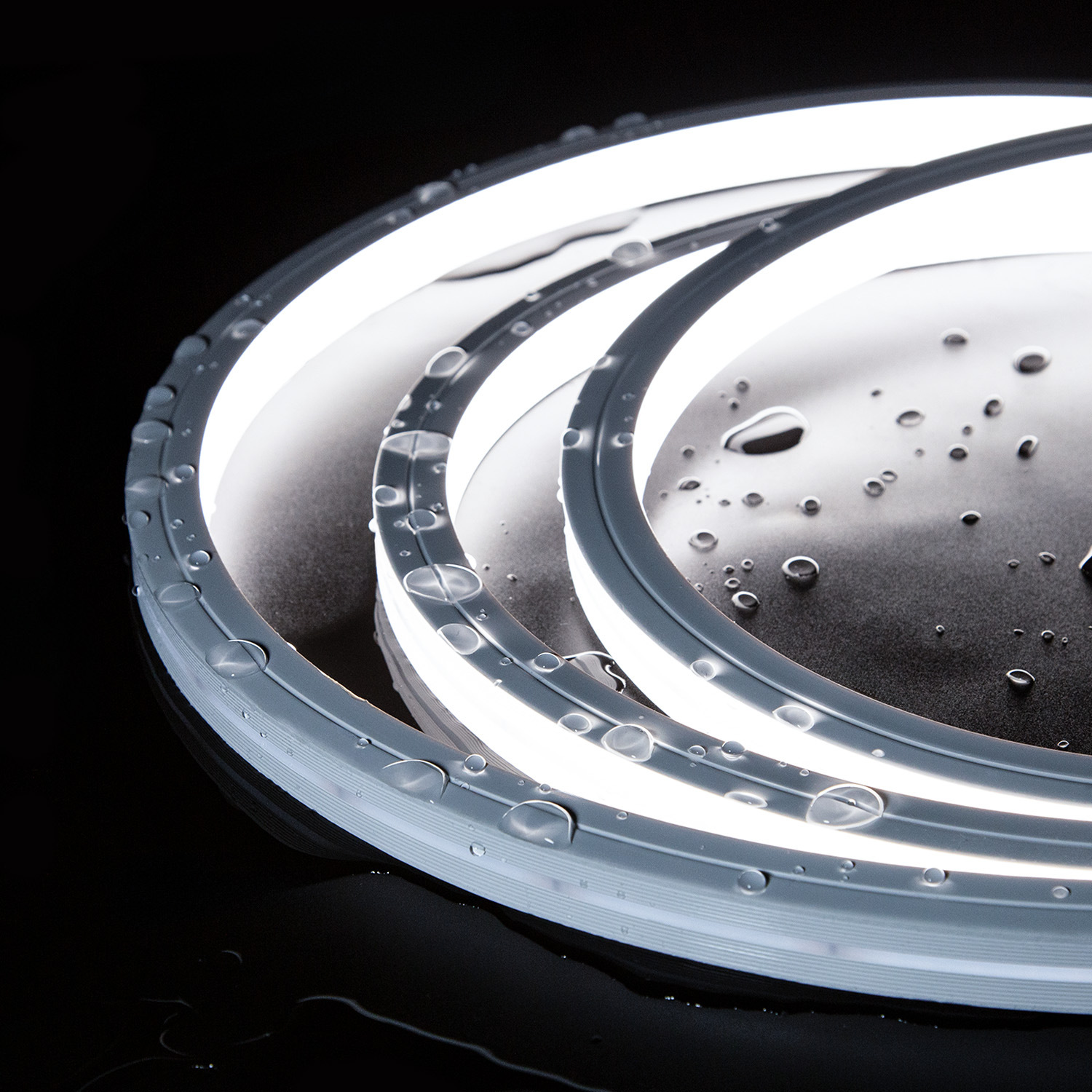 1616 flexible silicone rubber light strip, outdoor waterproof seamless splicing, one-piece extruded IP67 cultural tourism landscape step light strip details Picture