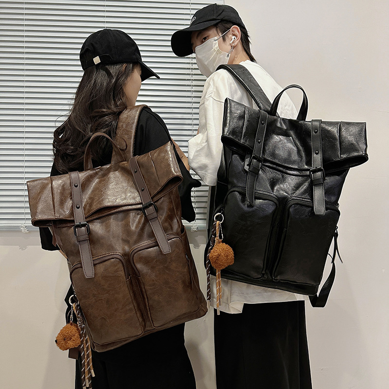 New summer 2025 casual travel bags, college student schoolbags, fashionable and trendy sports backpacks, and fashionable backpacks full figure