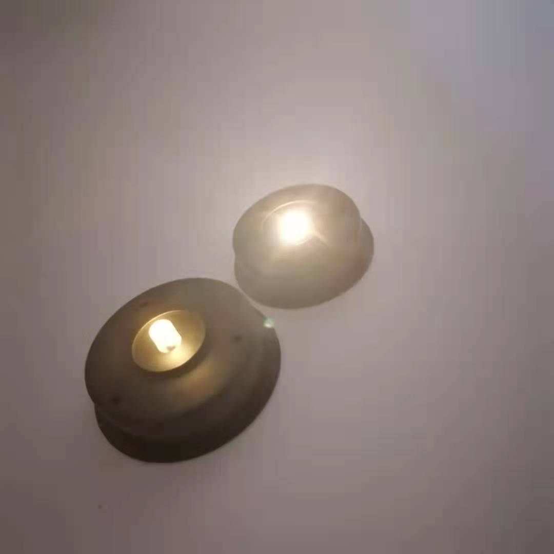 Solar lantern LED light source sequins, straw hat lamp beads, outdoor courtyard plastic hollow ceramic battery box accessories details Picture