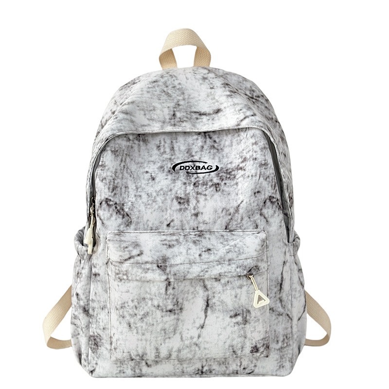 A large-capacity, versatile backpack for junior and senior high school students, a backpack for female college students, a high-end, niche, and trendy women's bag details Picture