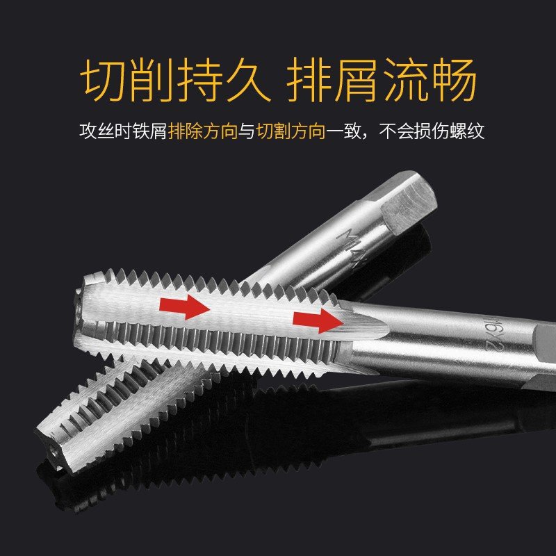 A set of 60 and 110 pieces of metric and imperial taps, a combination of taps, wrenches and winches for tapping operators Application Scenario