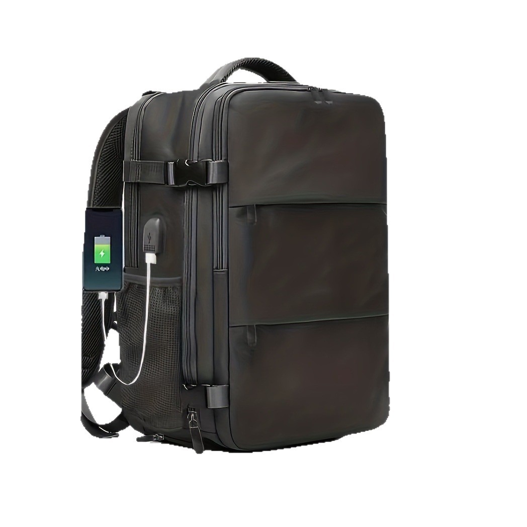Hot-selling travel backpacks, large-capacity men's and women's business commuting casual backpacks, multi-compartment schoolbags, laptop bags Item Picture