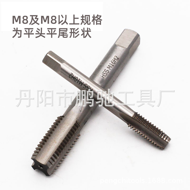 Fully ground straight groove tap manufacturer directly supplies 6542 high-speed steel (m2) standard thread straight groove machine taps and taps Application Scenario