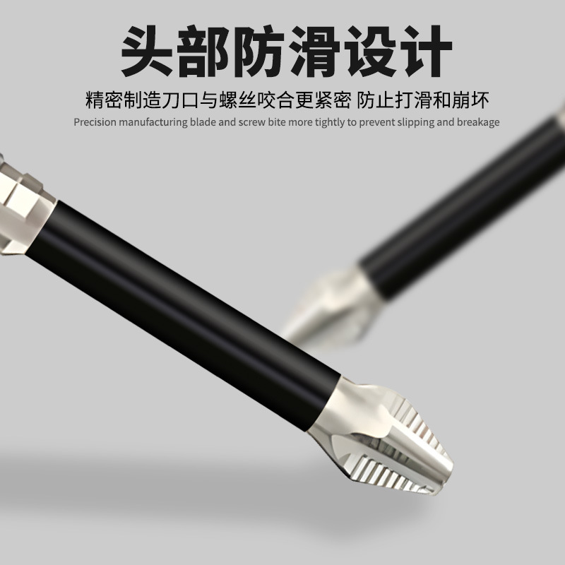 The cross-border best-selling K5 anti-slip and impact-resistant screwdriver set features a strong magnetic and high-hardness cross screwdriver head with high torque details Picture