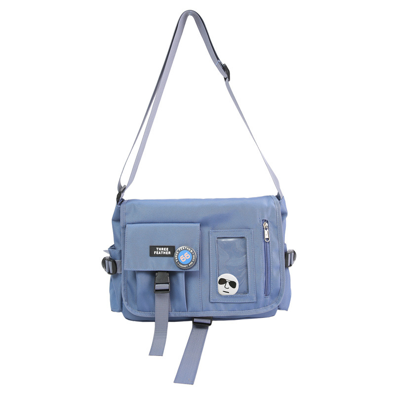 The Japanese multi-functional men's and women's single-shoulder bag, large-capacity women's crossbody bag, and the new spring minimalist after-school bag are all trendy Item Picture