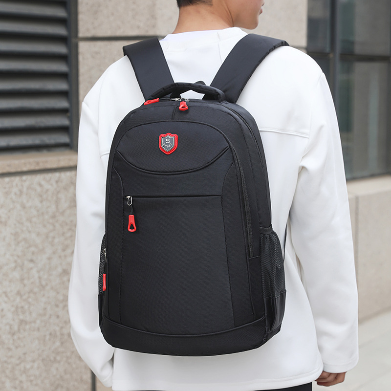 Men's large-capacity commuter backpacks, school bags, college students' business trip computer bags can be printed with logos details Picture