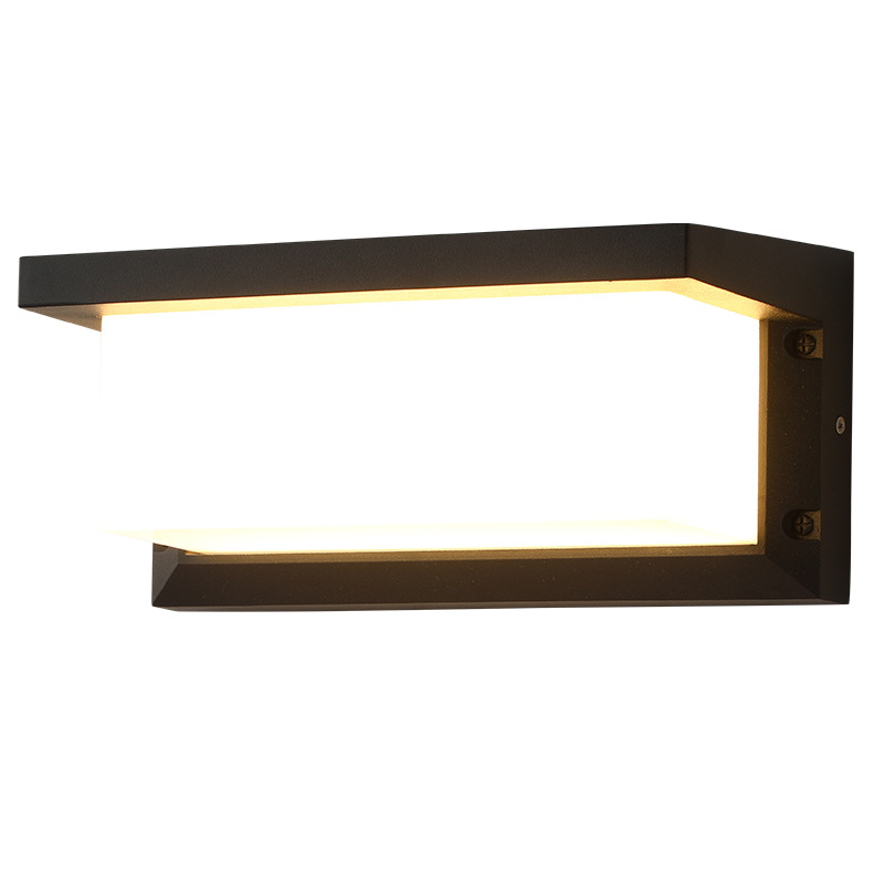 Outdoor wall lamps, waterproof, hotel garden wall lamps, courtyard led sensor, villa simple balcony outdoor wall lamps Item Picture