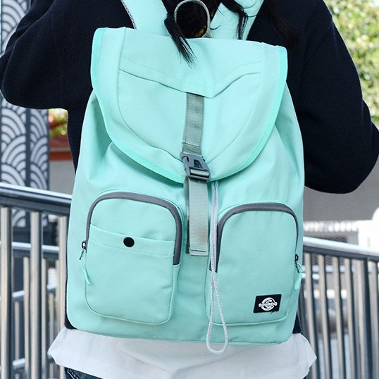 Large-capacity student multi-functional backpack, lightweight and versatile schoolbag, solid-color Japanese-style outdoor bag, sports bag full figure
