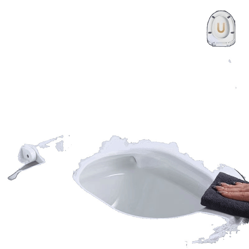 Universal toilet seat cover, household thickened and durable U-shaped and V-shaped, old-fashioned style toilet seat cover Item Picture