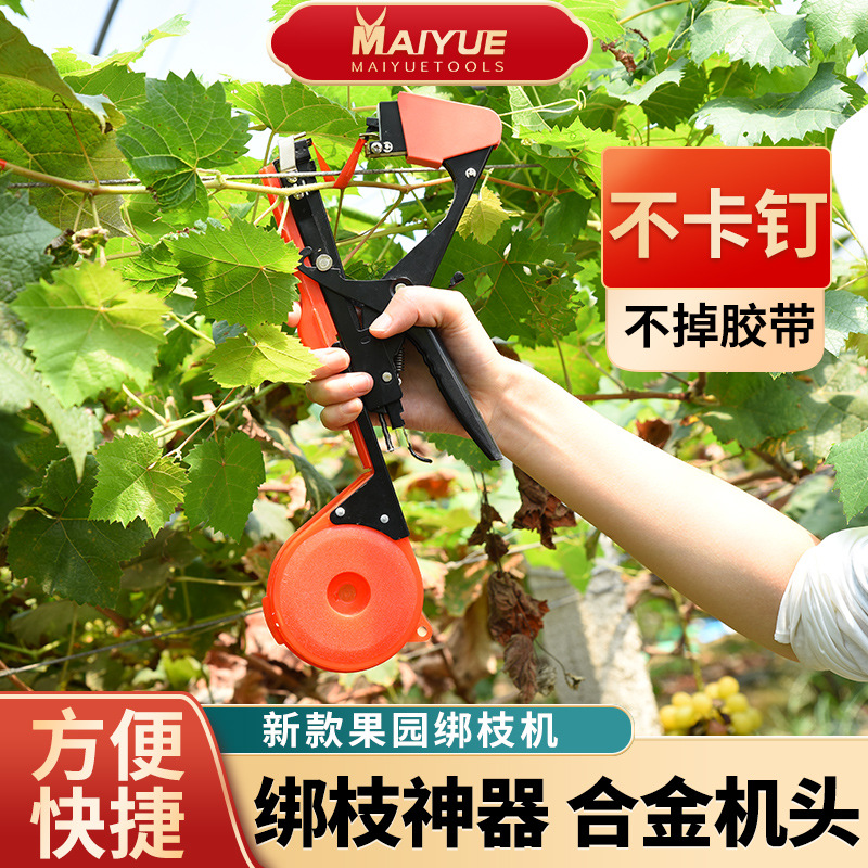 New agricultural tomato branch binding machine, vine binding machine, nail grape binding machine, magic tool, tape, cucumber and vegetable details Picture