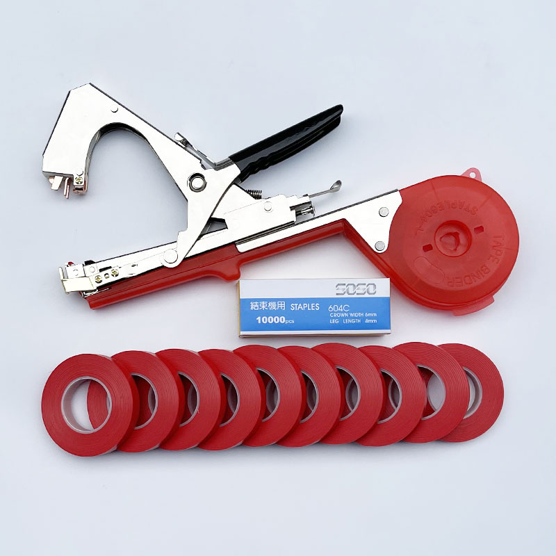 Grape branch binding machine, tomato vine binding machine, tomato and cucumber vine binding gun, tapetool branch binding tool, new branch binding machine full figure