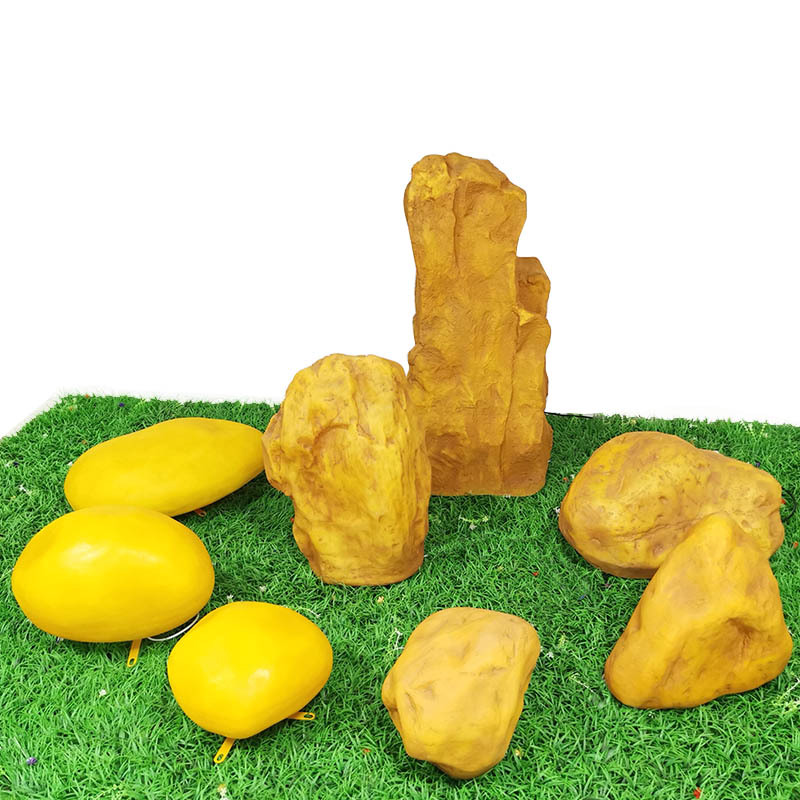 Simulated luminous stone lamps, fiberglass reinforced plastic landscape lamps, outdoor night scenes, waterproof parks, villas, courtyards, LED sculptures details Picture