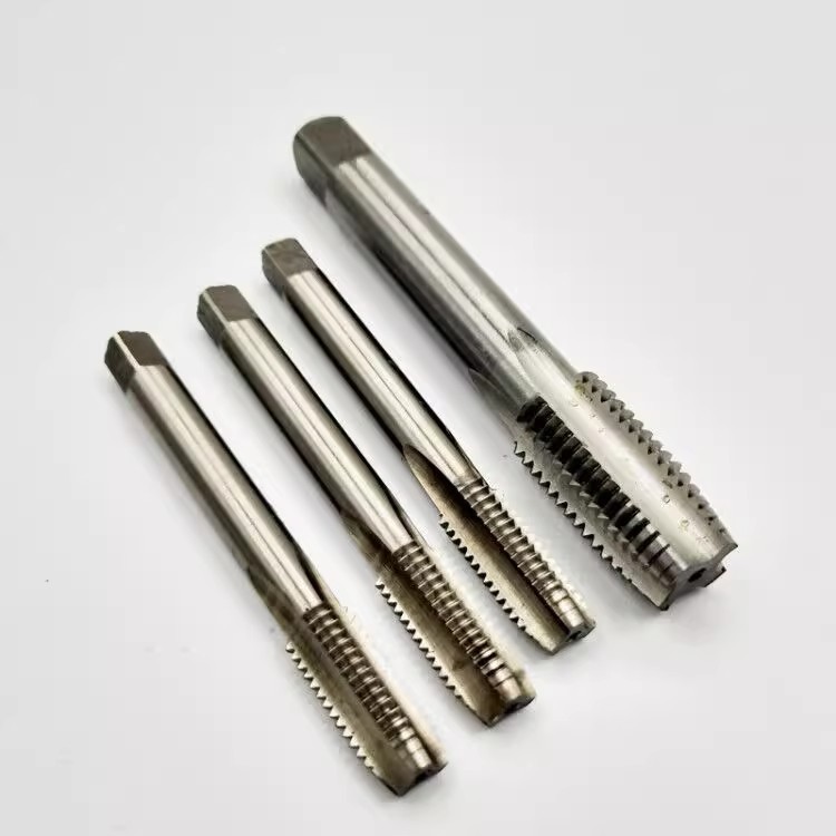 For high-speed steel through holes and straight grooves of M2, m3, M4, M5, M6, M8, M10, M12, M14, and M16, use taps on the working machine details Picture