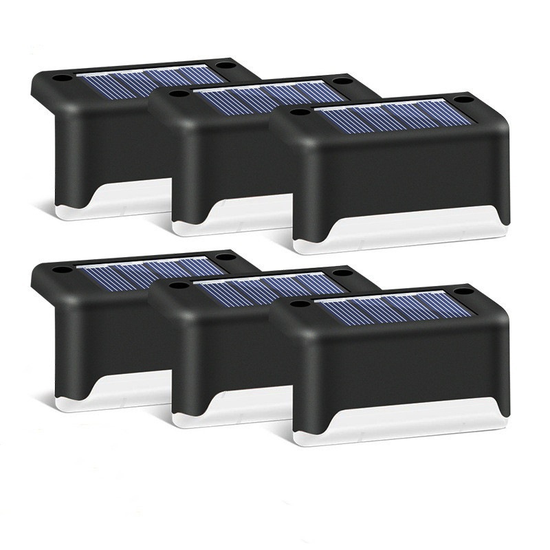 Solar step lights, staircase lights, LED corridor lights, fence lights, outdoor garden landscape lights, courtyard staircase lights Item Picture
