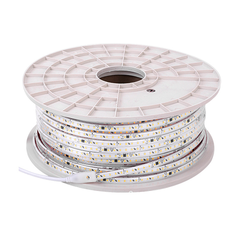 Self-adhesive 220v2835 high-voltage 120 led light strip, driver-free indoor tape-wrapped and self-adhesive led light strip Item Picture