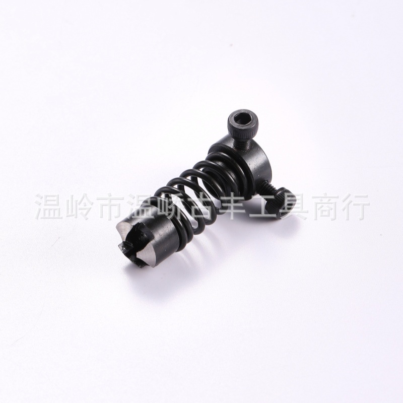 Machine tip tap chamfering device, screw tip tap, chamfering knife, tapping and chamfering integrated quick installation chamfering device Item Picture