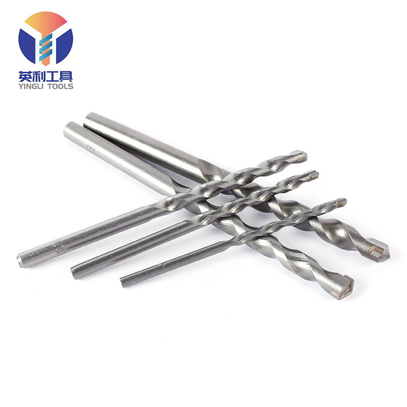 Hand-held electric drill with high hard alloy blade, powerful construction drill for concrete, red bricks, cement walls and metal drill bits Specification drawing