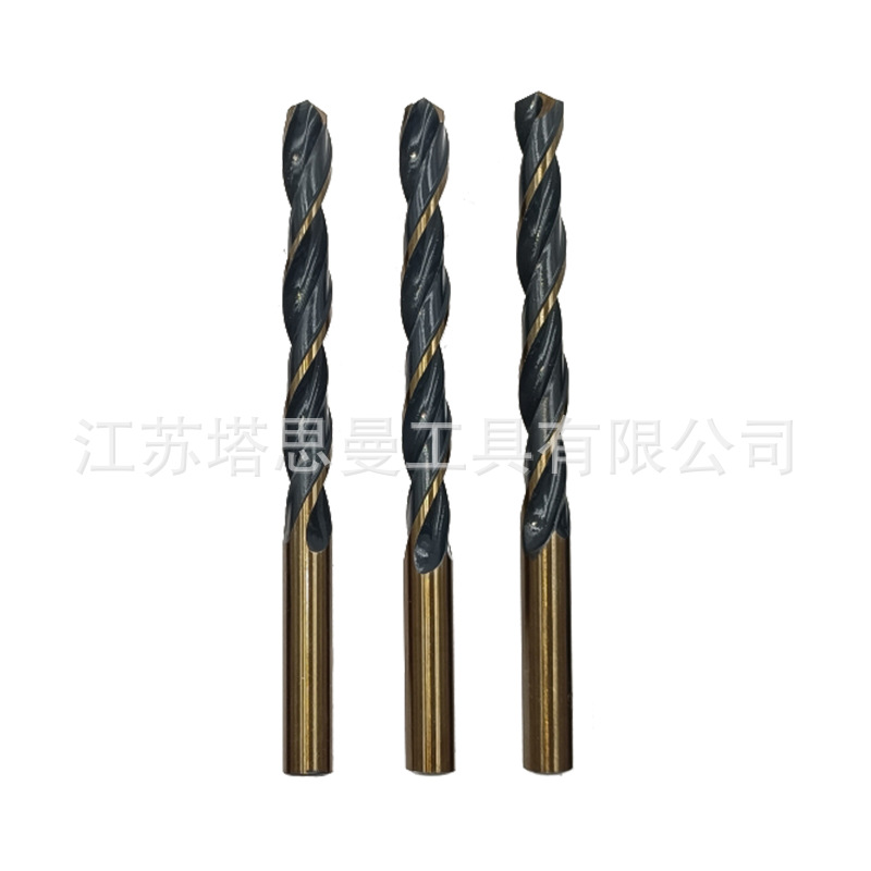 High-speed steel black and yellow drill manufacturer supplies stainless steel and other metal hole drill bits 4341 straight shank twist drills wholesale Application Scenario